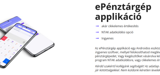 ePénztárgép app
